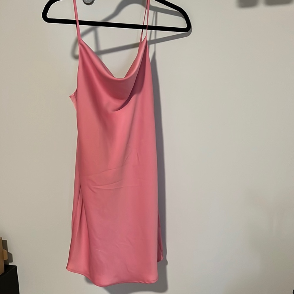 Pink slip dress urban outfitters never been worn